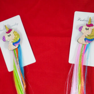 Gekleurde eenhoornharen