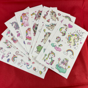 Eenhoorntattoo van De Feestdoos