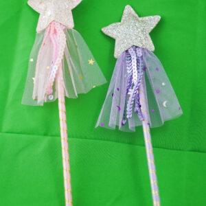 Prinsessenstaf paars of roze.