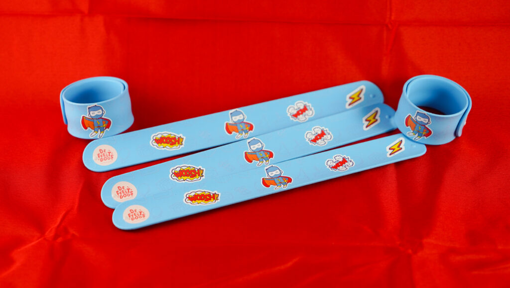 Slab armband van De Feestdoos