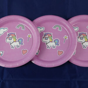 Eenhoorn bordjes van De Feestdoos