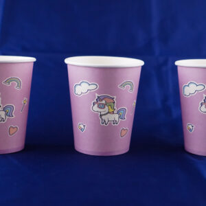 Eenhoornbekers van De Feestdoos