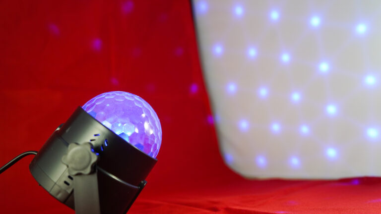 Discolamp van De Feestdoos