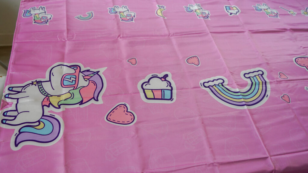 Eenhoorntafelkleed van De Feestdoos