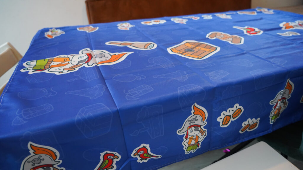 Piratentafelkleed van De Feestdoos