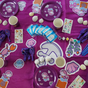 De volledige zeemeerminnenfeestdoos