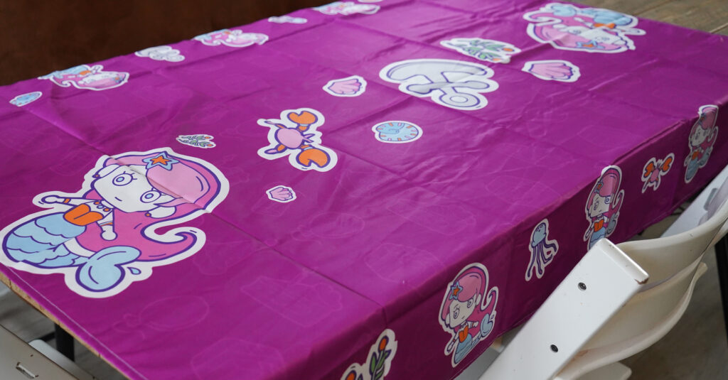 Zeemeerminnentafelkleed van De Feestdoos