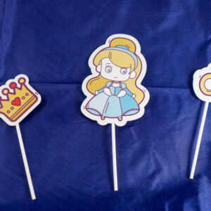 Prinsessencaketopper De Feestdoos