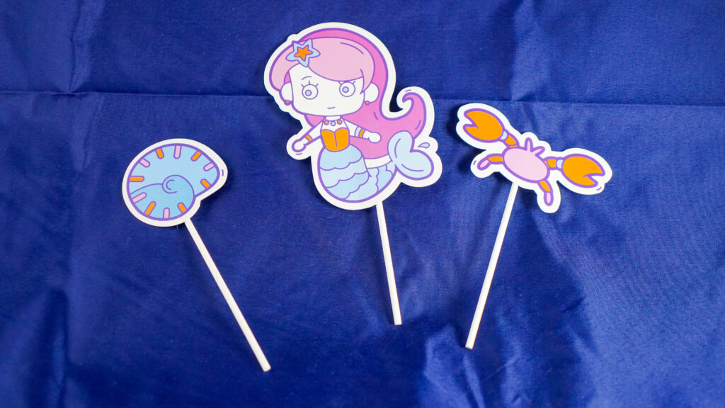 Zeemeerminnencaketopper De Feestdoos