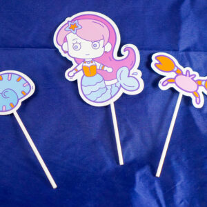 Zeemeerminnencaketopper De Feestdoos