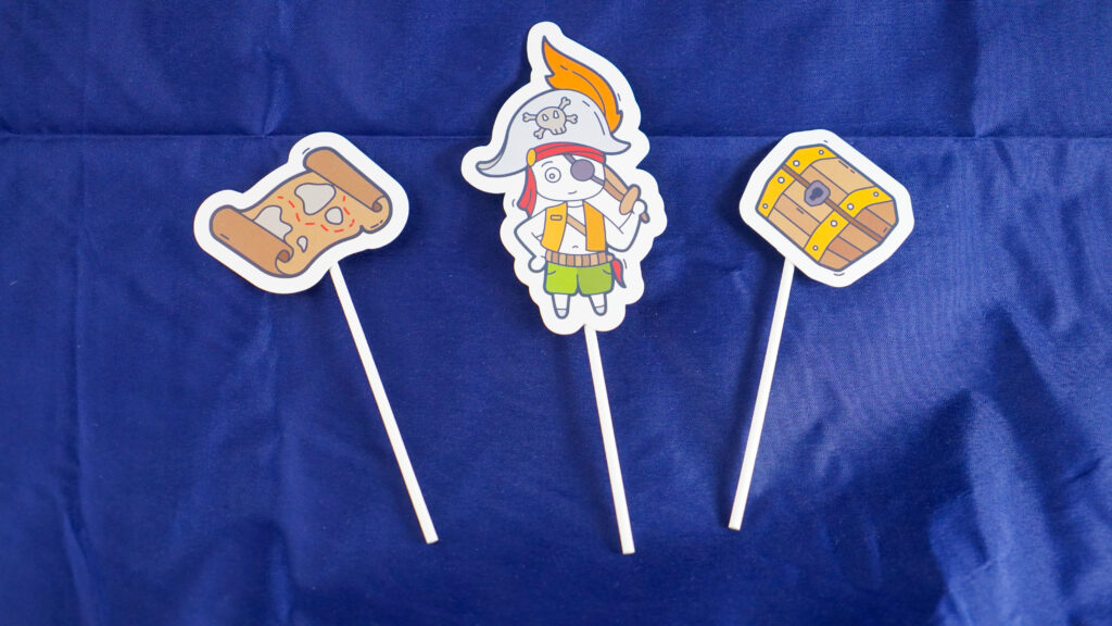 Piratencaketopper De Feestdoos