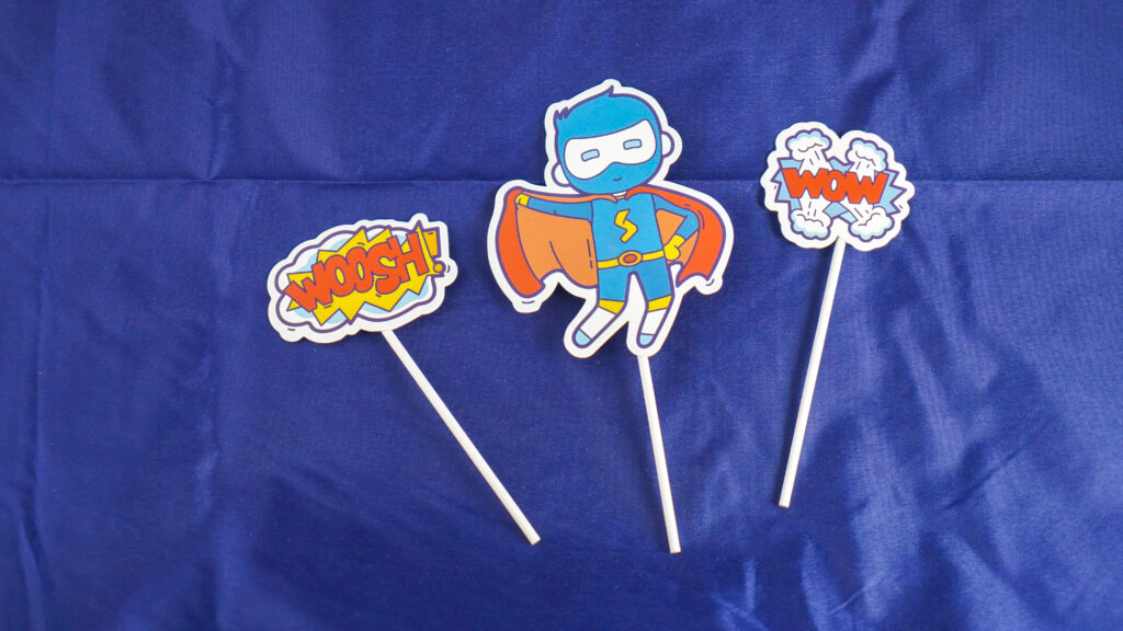 Superheldcaketopper De Feestdoos