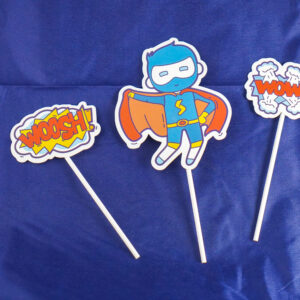 Superheldcaketopper De Feestdoos