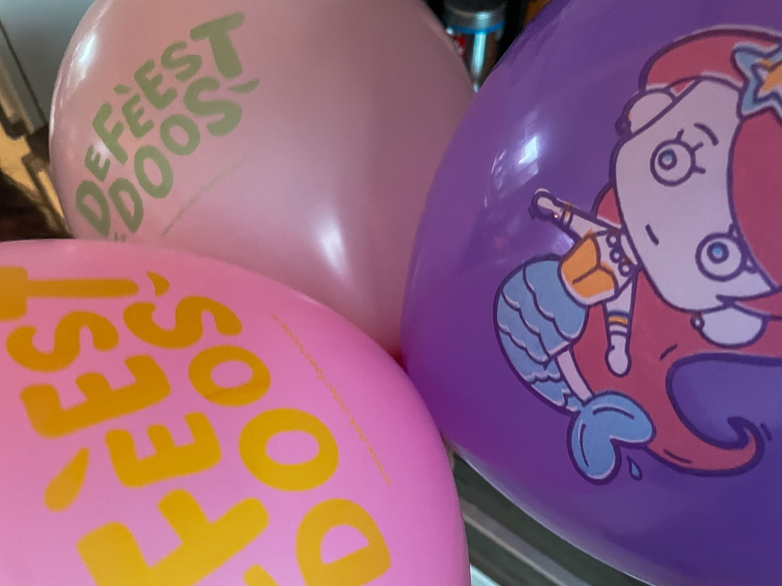 Ballonnen van De Feestdoos