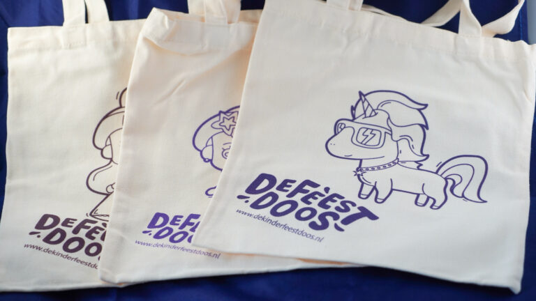 Canvastassen De Feestdoos