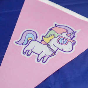 Eenhoornvlaggen De Feestdoos