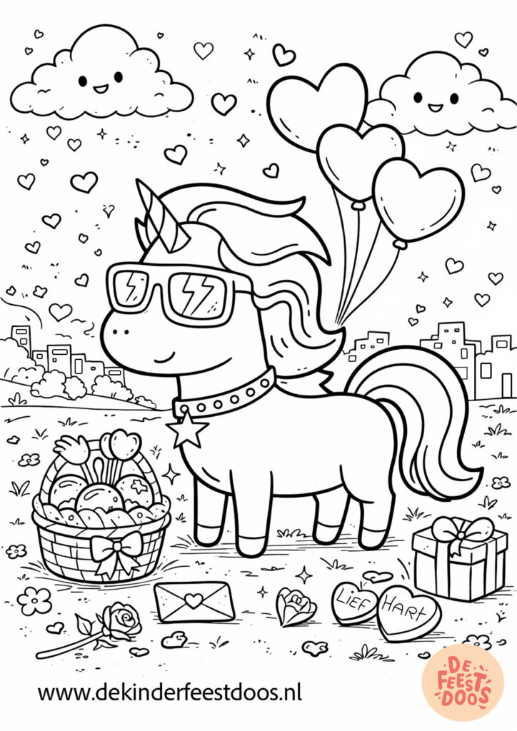 Eenhoorn Valentijn De Feestdoos