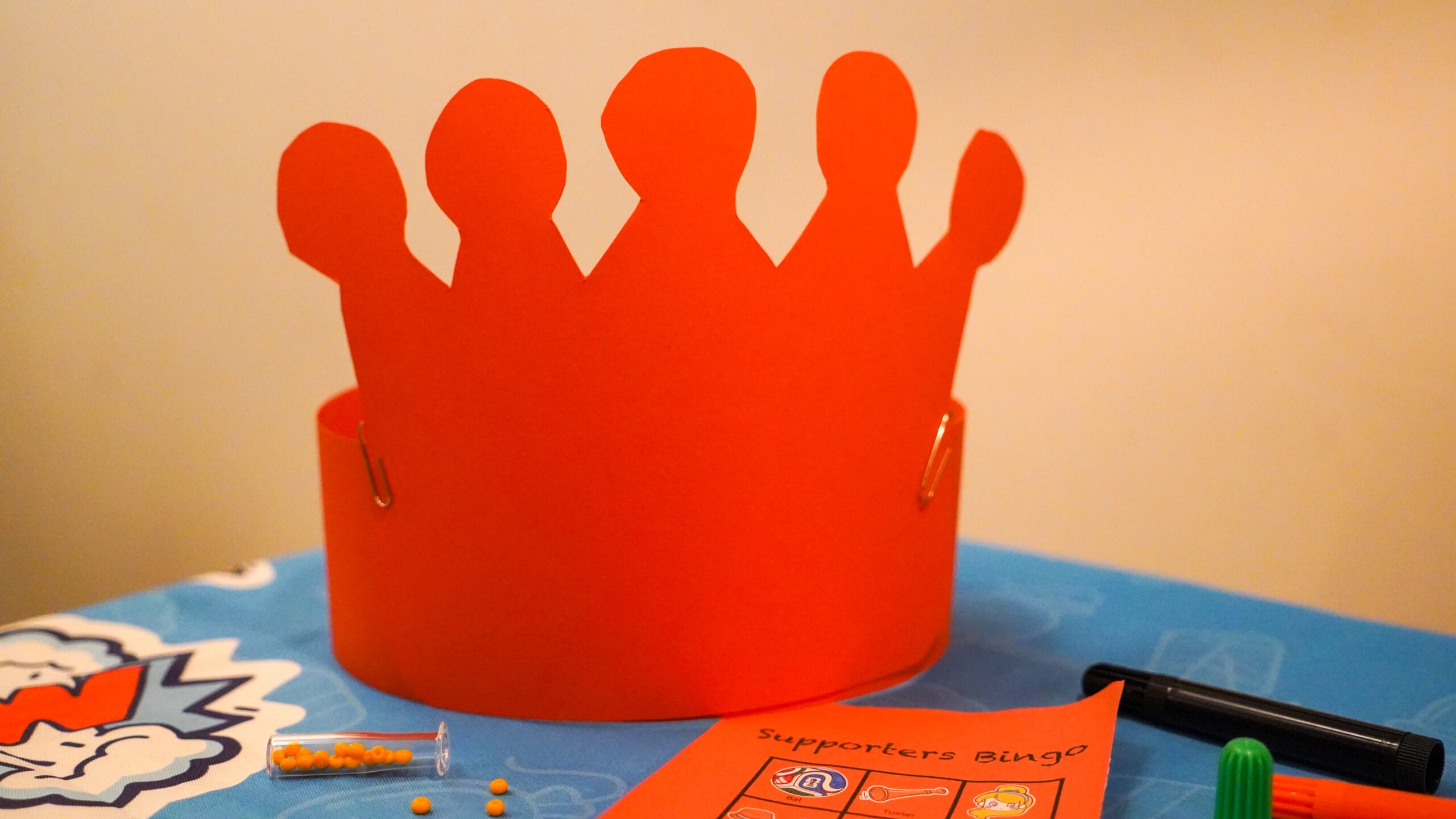 Oranje voetbal De Feestdoos