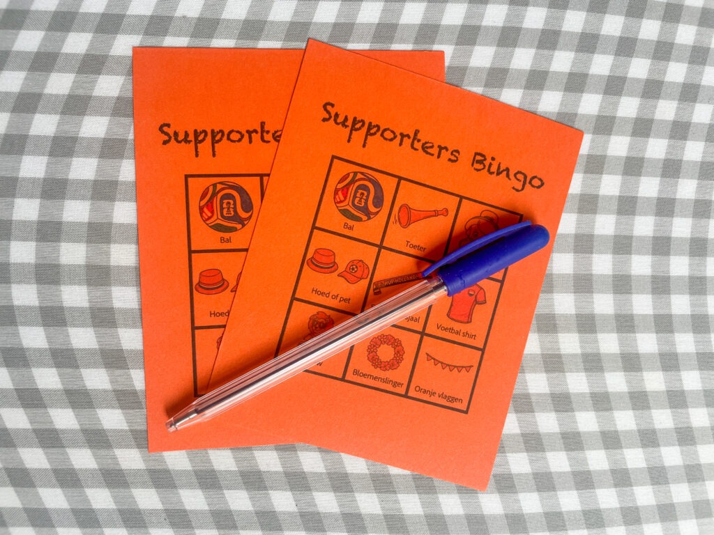 WK Voetbal Bingo Feestdoos