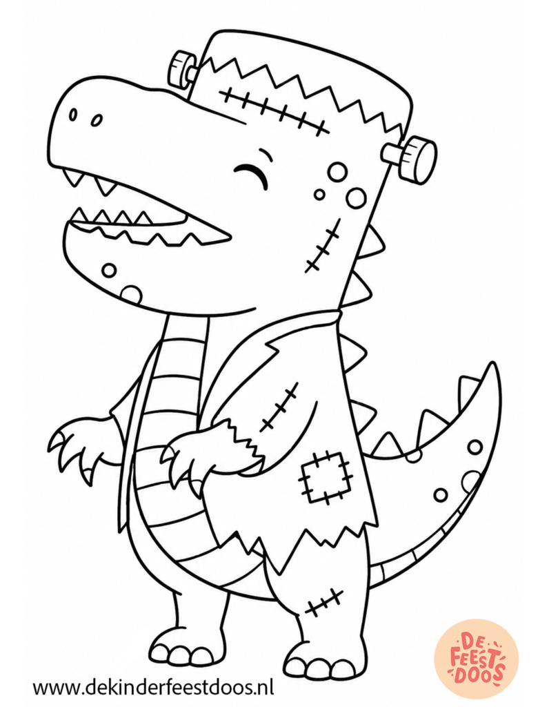 Dino Frankenstein Halloween De Feestdoos