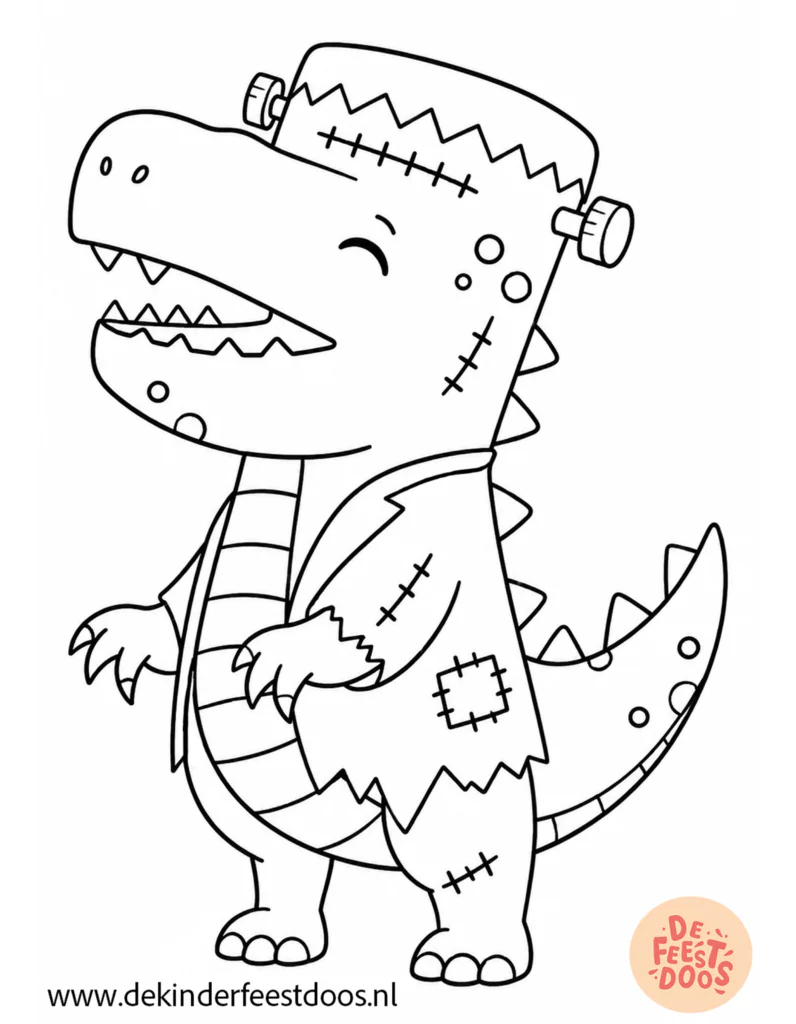 Dino Frankenstein Halloween De Feestdoos