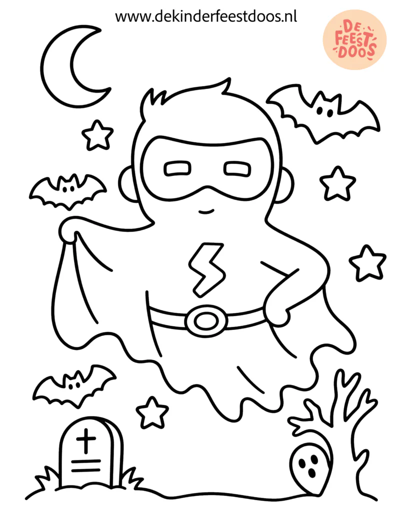 Superheld Halloween De Feestdoos